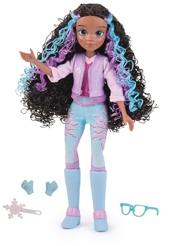 Unicorn Academy, Bambola Layla con Capelli con Mèches, 5 accessori di Moda e Strumento per lo Styling dei Capelli, 24 cm, Bambole e Unicorni Giocattolo per Bambine, 4+ Anni