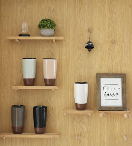 Vaso de viaje cerámico Bosmarlin con tapa 21 oz miniatura 7
