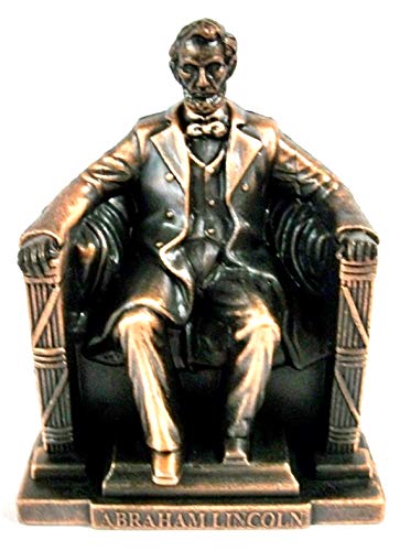 Abraham Lincoln Memorial Die Cast Metal Collectible Pencil Sharpener