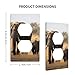 Elephants Mother And Baby Print Duplex Outlet Covers Wall Plate Duplex Outlet Wall Plate Cover Decorative Electrical Receptacle Covers Faceplate For Bedroom Kitchen Home Decor