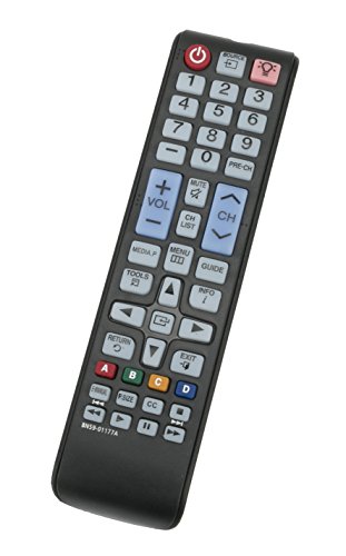 New Bn59-01177A Remote Control Fit For Samsung Tv Pn43F4500 Pn51F4550 Un32J4000Af Un32J4000Afxzapn43F4550 Pn51F4500 Pn51F5300 Pn51F5350 Pn60F5300 Pn60F5350 Pn64H5000 #TOP3