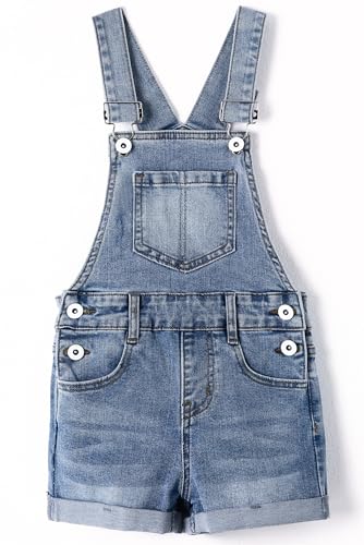 Justice Denim Shortalls