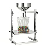 Supporto dell'imbuto: Realizzato in acciaio inox 304, resistente alla ruggine e durevole, mantiene prestazioni eccellenti in diversi ambienti complessi. L'imbuto può sopportare un certo peso senza deformarsi, con una capacità di carico fino a 10 kg/22 libbre.