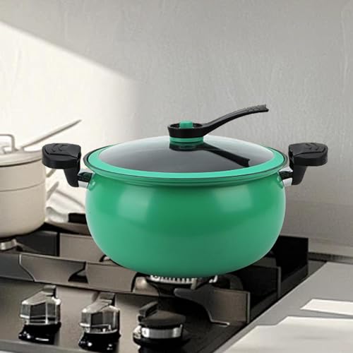Olla a presión Hierro 14.5 cm Verde miniatura 6