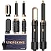 Pro Hairstyler 6 in 1 Hair Dryer Brush Set,Atopskins Air Styler Set Haarstyler Ionen Föhnbürste mit 30mm Warmluft-Lockenstab | Hairstyler 1000W Haartrockner Föhn für Volumen, Trocknen,Glätten & Locken