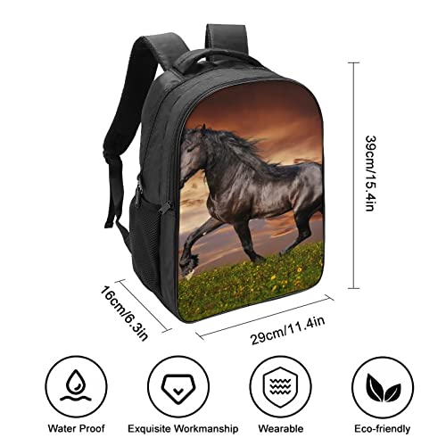 Mochila escolar para niños de caballo perfecta para excursiones infantiles y clase 2