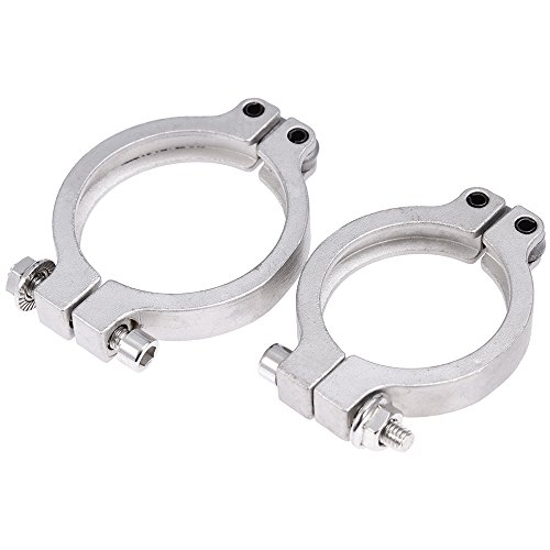 Hoypeyfiy Turbo Exhaust Manifold External Black 38MM, Pressure Relief Valve Wastegate dump pipe valve Replacement for TIAL MVS Black With V-band And Flanges MV-S