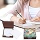 SHEGZHUC Diamond Painting Notizzettel Zettelbox Nachfüllpack Halter Bambus Notizblock mit 160 Blättern Diamant Malerei Zettelkasten Notizzettelbox Holz Mosaik Bilder Geschenk || Kolibri Vogel Herz