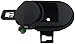 Dorman 93188 Interior Door Handle Compatible with Select Jeep Models, Black; Textured