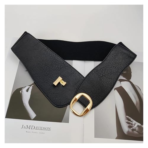 Plus Size Big Stretch Cummerbunds Wais Waistband for Women Rotate Buckle Dress for decoration2