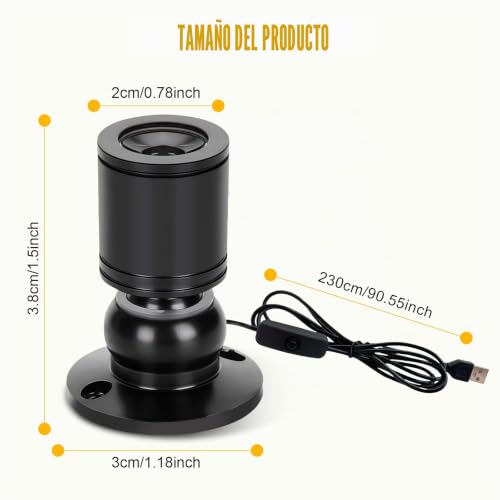 Mini focos LED 5V de diseño compacto para iluminación sofisticada en hoteles 2