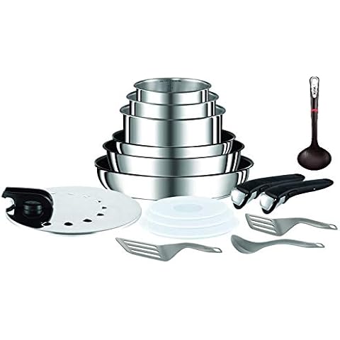 Tefal L994S4 Ingenio Induktion XXL Pfannenset 16-teilig Cover