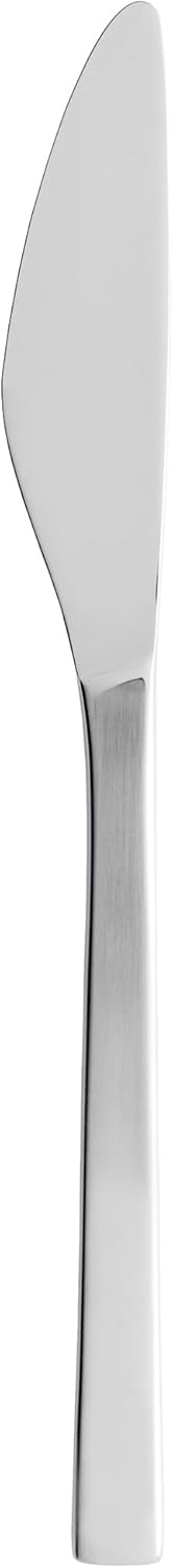 Gense 7748846 Tias Eckhoff Fuga Table Knife, Saw Blade/Grill, 213 Mm, Stainless Steel, Silver