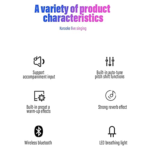 WanuigH Audio-mixer externe audio-mixer USB-interface soundkaart met 15 geluidsmodus Multiple geluidseffecten Eenvoudige… - Image 4