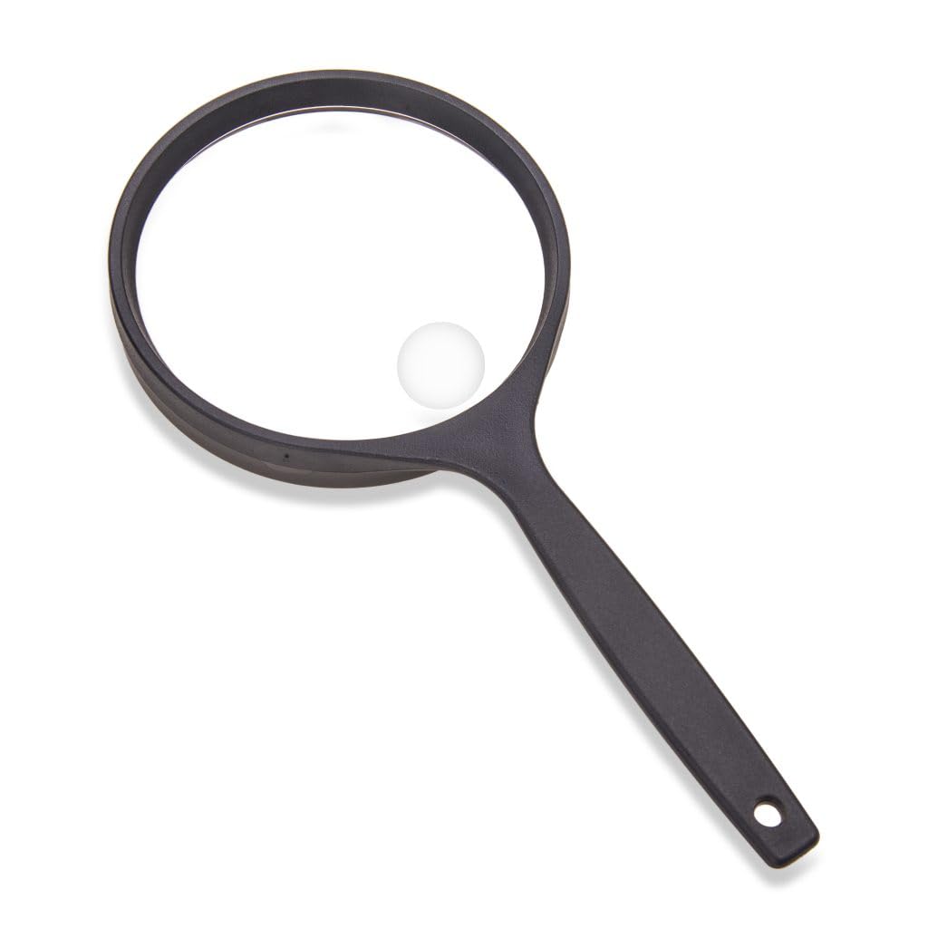 Optical Magnifier with 4 Inch Diameter Lens for Enhanced Viewing