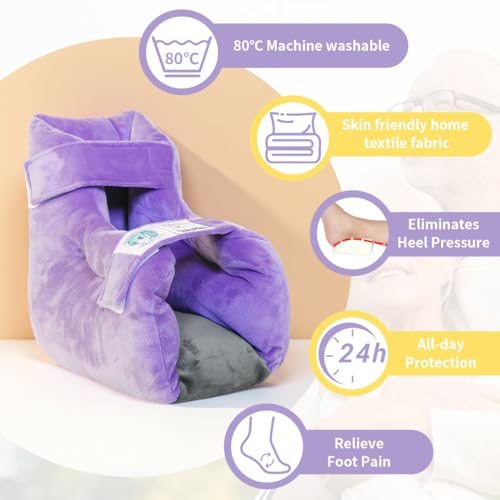 Almohada de tobillo para pacientes postrados en cama y postoperatorios 3