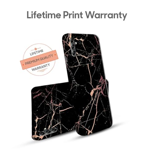 Image of COLORflow Back Cover Compatible with Samsung Galaxy A14 5G / 4G | Beautiful Black Golden Marble | Designer Printed Hard CASE Bumper Back Cover Compatible with Samsung Galaxy A14 5G / 4G