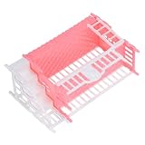 Modelo de litera en miniatura: resistente para un uso duradero, la mano de obra fina mantiene la practicidad y durabilidad de este mueble en miniatura, litera de casa en miniatura