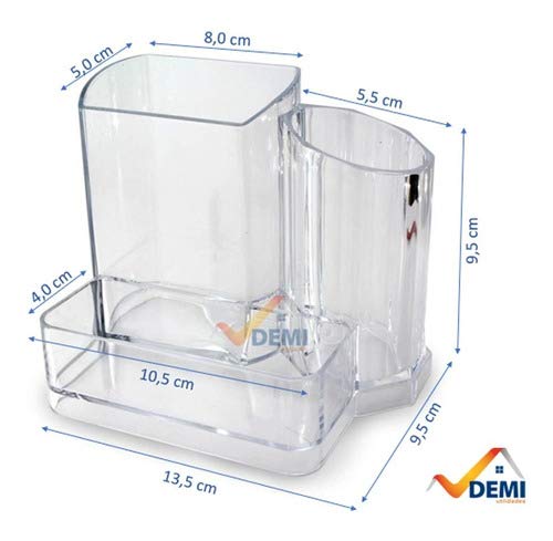 Organizador De Pincéis Em Acrílico