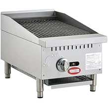Kratos Commercial Range, 15"W Gas Countertop Radiant Charbroiler, 37,000 BTU 29Y-178