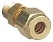 Parker 10MSC8N-B 5/8" A-Lok x 1/2" MNPT Brass Connector