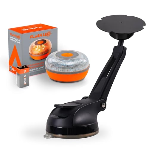 Flash Led Nueva Luz De Emergencia Para El Coche V16 Iot Soporte Ventosa Largo Para Señal V16 Flash Led Nueva Luz De Emergencia Para El Coche V16 Iot Soporte Ventosa Largo Para Señal V16