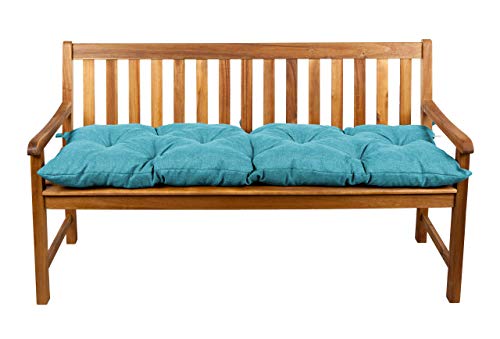 gutekissen Coussins pour Banc, Coussins pour balançoire de Jardin, siège LS (140x40, Bleu Ciel) Cover