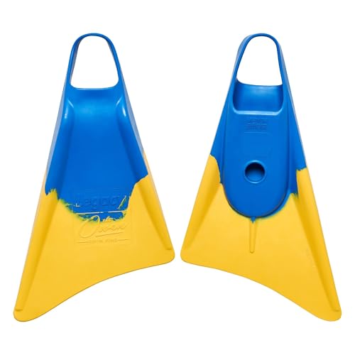 Palmes Legacy The Owen de couleur bleu et jaune pour vos sessions de glisse
