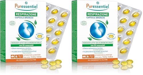 Puressentiel Capsule Bronchi, 30 Caps (Confezione da 2)