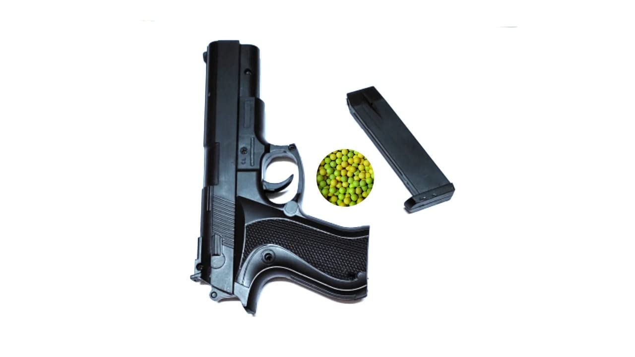 See full amazon price history chart for Mini Toy Gun PUBG Pistol with 8 Round Barell and 6 mm Plastic BB Bullet( Free 40pc Bullet) for Kids...... (Black) Mini Toy Gun PUBG Pistol with 8 Round Barell and 6 mm Plastic BB Bullet( Free 40pc Bullet) for Kids...... (Black) (B0BJC735H9) Amazon Price History, Amazon Price Tracker