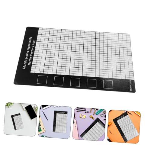 Tapis magnétique à vis flexible pour ranger 20 petites vis d'électronique - 7