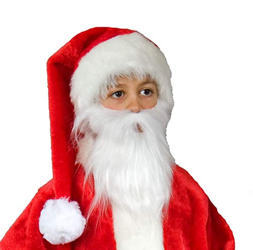 Unbekannt Nikolaus Nikolausbar Kinder Kindernikolaus Bart und Mütze,...