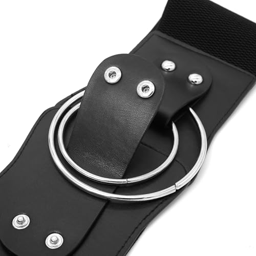 Women Wide Stretchy Belts Elastic Corset Waist Belt Cinch Waistband for Dresses4