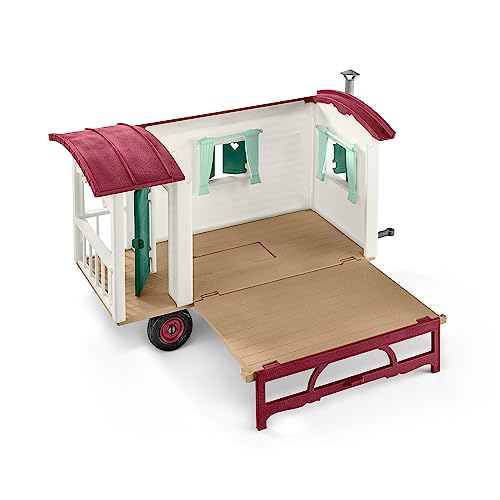 Schleich Horse Club | Avventura In Roulotte 72205 | Set Con Roulotte, Suv, 2 Personaggi, Cavallo & Cane | Accessori Per Cavalli Schleich | Giocattolo Dai 5 Anni | 113 Pezzi | Esclusiva Amazon - 7