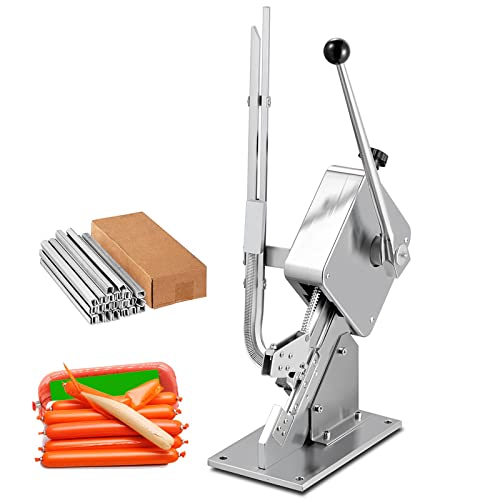BLOSSS Manual Sausage Clipper with U-Shape Clips