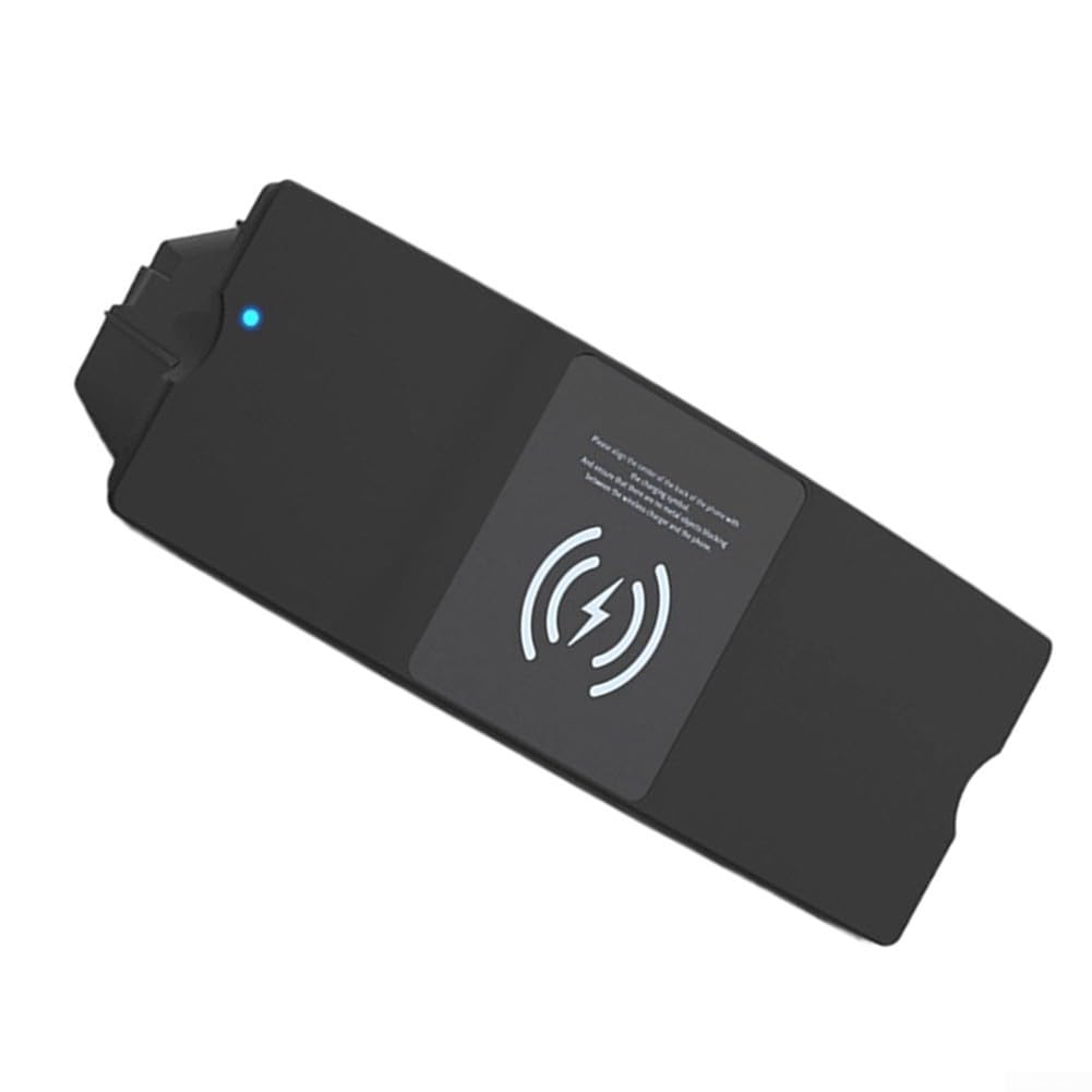Cargador inalámbrico de coche de 15 W para A6 A7 S6 RS7, almohadilla de carga rápida, alfombrilla de carga compatible