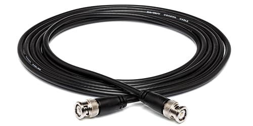 Câble RG58 50-ohm informatique Hosa avec double connecteur BNC mâle pour votre ancien réseau