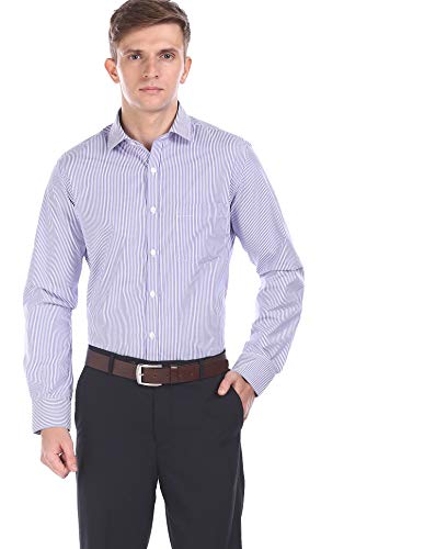 Image of Excalibur Men's Solid Regular fit Formal Shirt