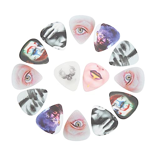 Médiators de guitare Médiators Modèle unique Calibre moyen Excellent cadeau avec sac d’instruments de musique - Les Beatles, Paul McCartney, John Lennon, RIngo Starr, George Harrison Médiators de guitare Médiators Modèle unique Calibre moyen Excellent cadeau avec sac d'instruments de musique