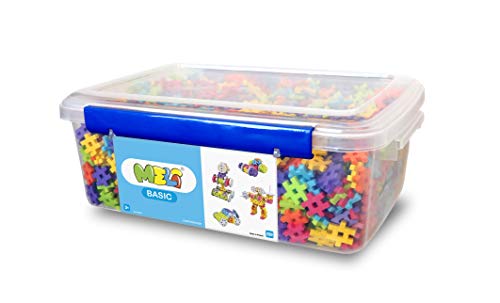 Meli Basic Constructor EDU 2000 Juguetes creativos, Multicolor, Stück (Ame Group 67231)