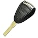 3 Buttons Replacement Key Fob Cover Case fit for Porsche 911 Cayman Boxster Carrera GT Remote Key Fob Shell
