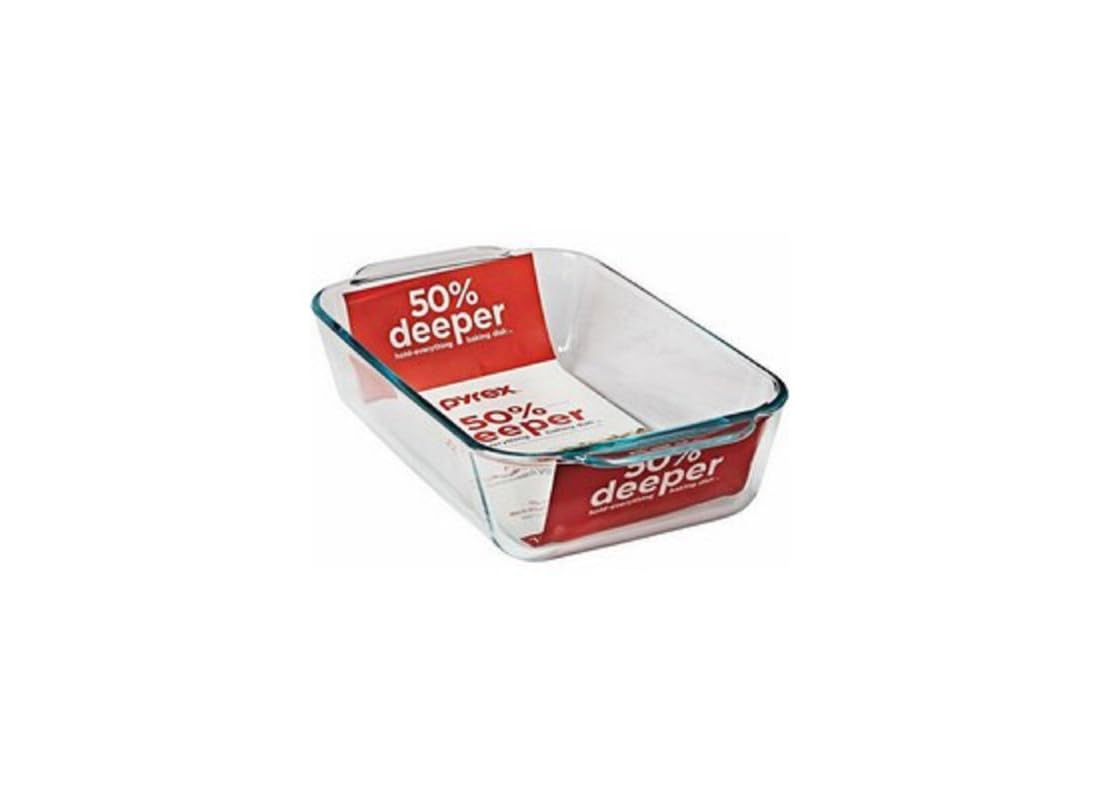 Moule profond Pyrex dish 9x13 idéal pour vos repas du dimanche