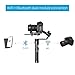 FeiyuTech Feiyu AK2000 DSLR Camera Gimbal 3-Axis Handheld Stabilizer with Tripod for Panasonic GH5 GH5S Sony A7 Canon 5D, 6lbs Payload