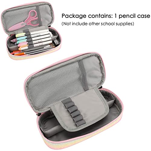 Mibasies Kids Lunch Box With Pencil Case For Girls Rainbow Bag Set thumb #6