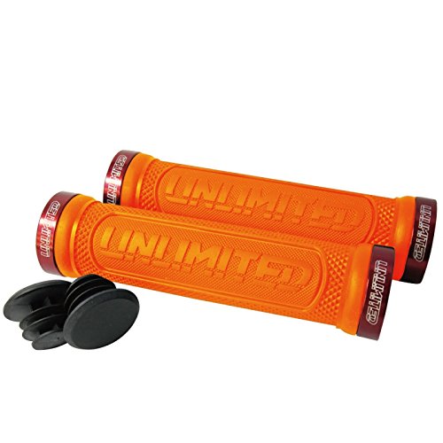 UNLIMITED (アンリミテッド) ロックグリップ LOGO (ロゴ) ハンドルグリップ UL32001
