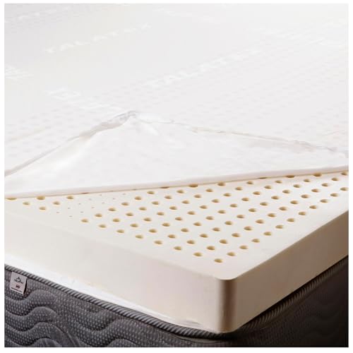 Latex Mattress 3in 200x220cm with Organic Cover