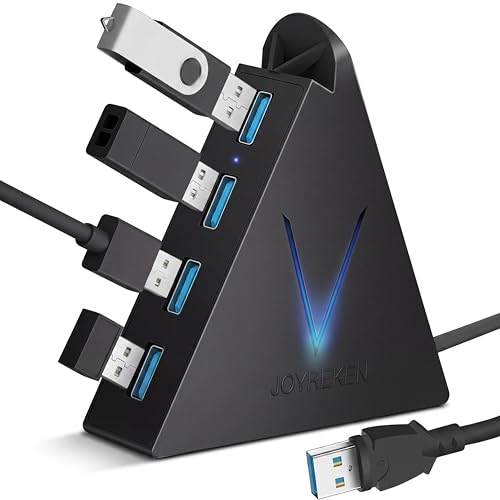 JoyReken 4-Port USB 3.0 Hub, FlyingVHUB USB Hub...