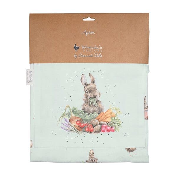 Wrendale Designs Rabbit Garden Friends Apron, White - Image 3