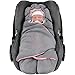 ByBoom Baby Einschlagdecke für Babyschale, Universal Winter Decke/Kuscheldecke/Fußsack für Kindersitz, Kinderwagen oder Buggy, flauschig, kuschelig-warm, gemütlich und sehr weich