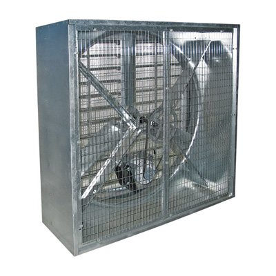 J & D Mfg. Wallmaster Exhaust Fan - 36in. Dia. 1 HP, 11,500 CFM, 4 Wing Blade, Model Number VF36GG1